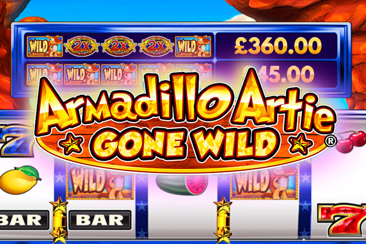 Armadillo Artie Gone Wild - DWG slot at Jasmin Slots Casino Casino