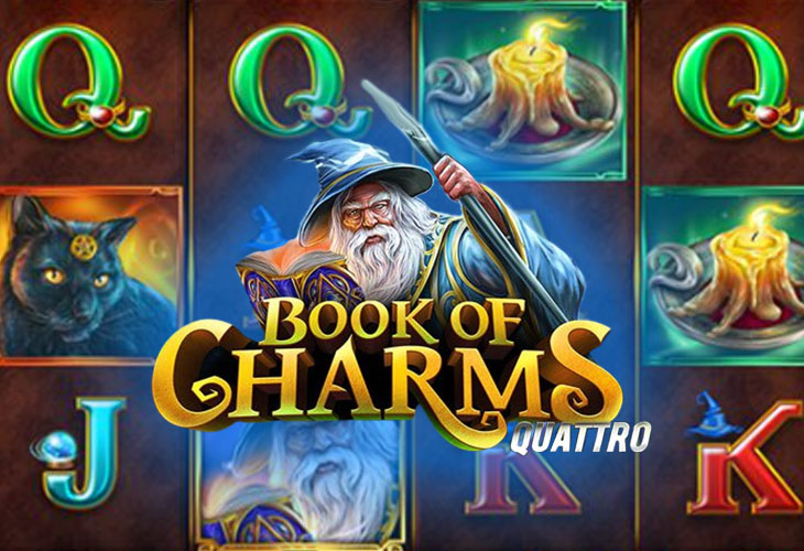 Book of Charms Quattro - Stakelogic slot at Jasmin Slots Casino Casino