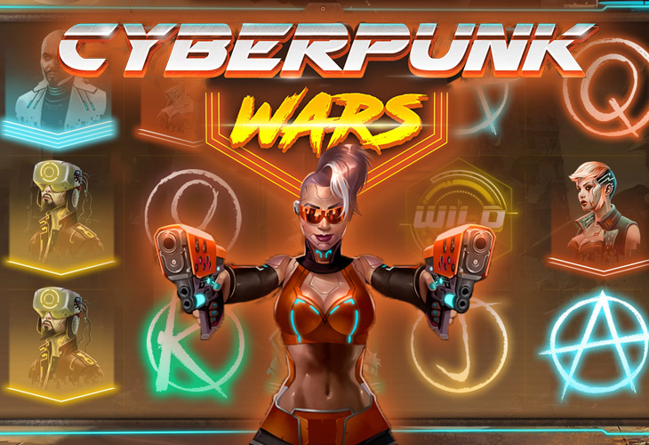 Cyberpunk Wars - Woohoo slot at Jasmin Slots Casino Casino