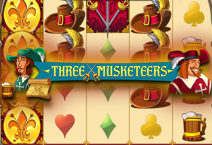 Three Musketeers - Red Tiger Gaming slot at Jasmin Slots Casino Casino
